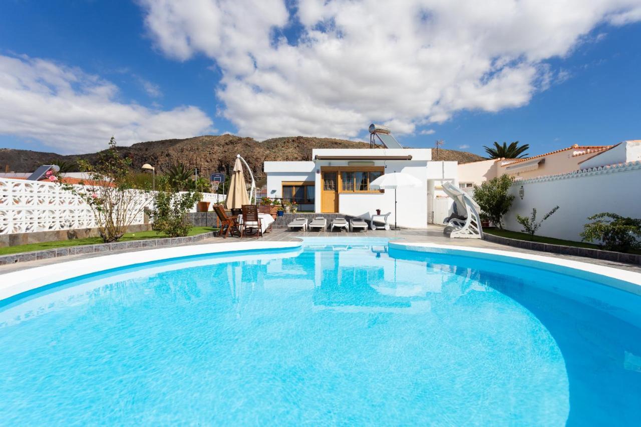 Bungalow Palm Mar With Pool And Garden Арона Экстерьер фото