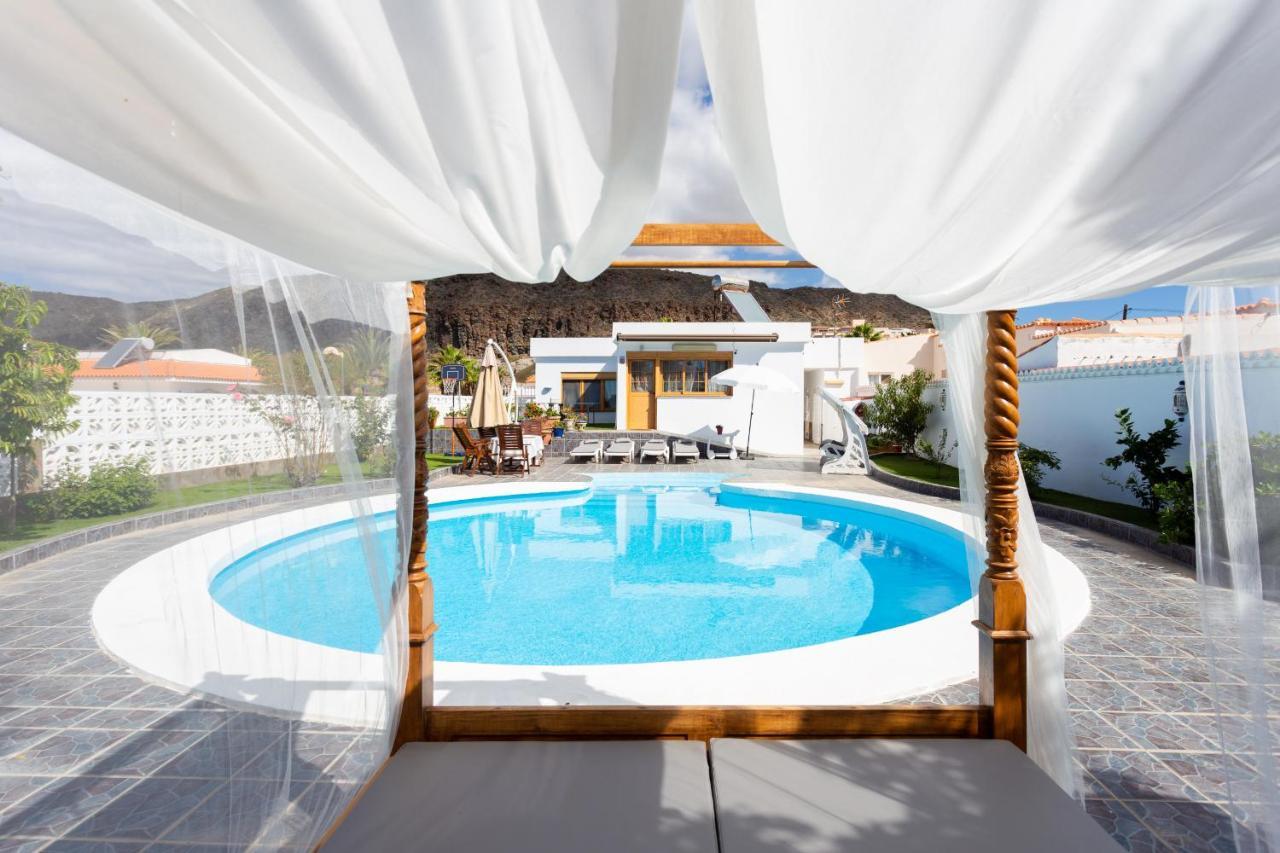 Bungalow Palm Mar With Pool And Garden Арона Экстерьер фото